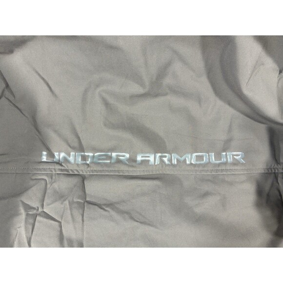 UVA-Wise Cavaliers Under Armour 2XL Grey Hooded Insulated Full Zip Jacket - Picture 9 of 12
